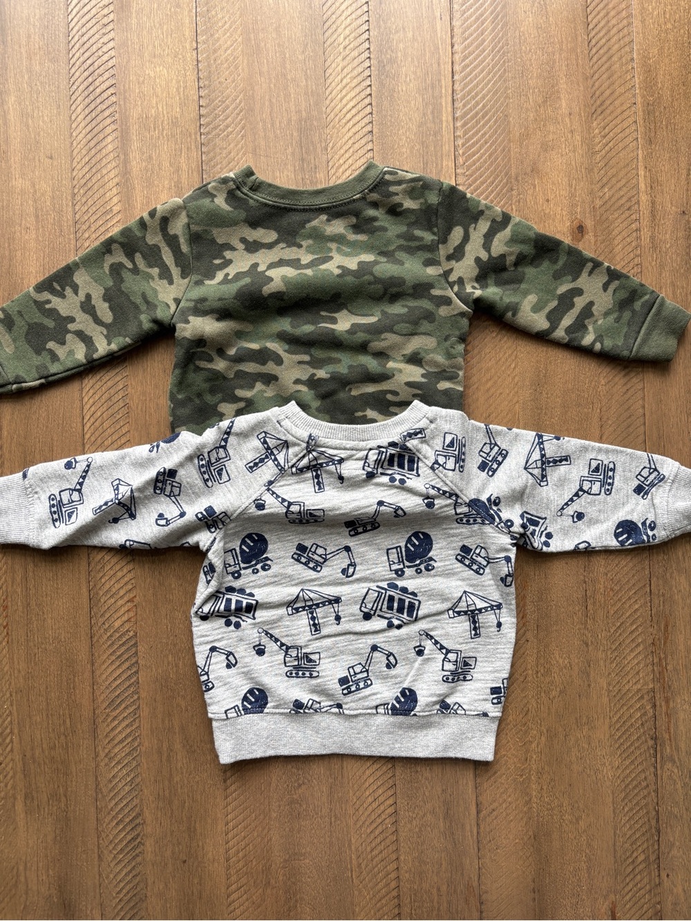 Two (2) Toddler Sweatshirts 12 Mo